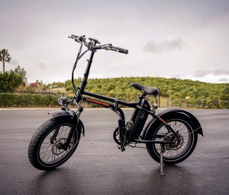 Black Rad Mini Electric Bike from Rad Power Bikes