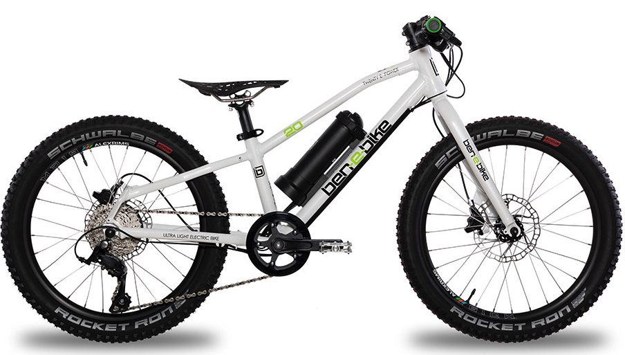 White Ben E-Bike TWENTY E-Power Kids Electric Bike