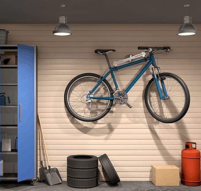 Sportneer Bike Wall Mount, Horizontal Metal Adjustable Bicycle Rack