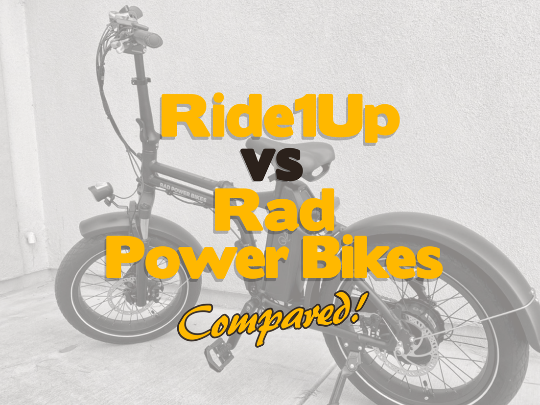 Ride1Up vs Rad Power Bikes: Brands Compared