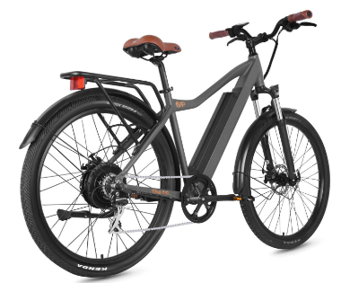 Gray and tan Ride 1Up 500 Series E-Bike